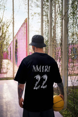 Amiri  Oversized  T-Shirt  Black