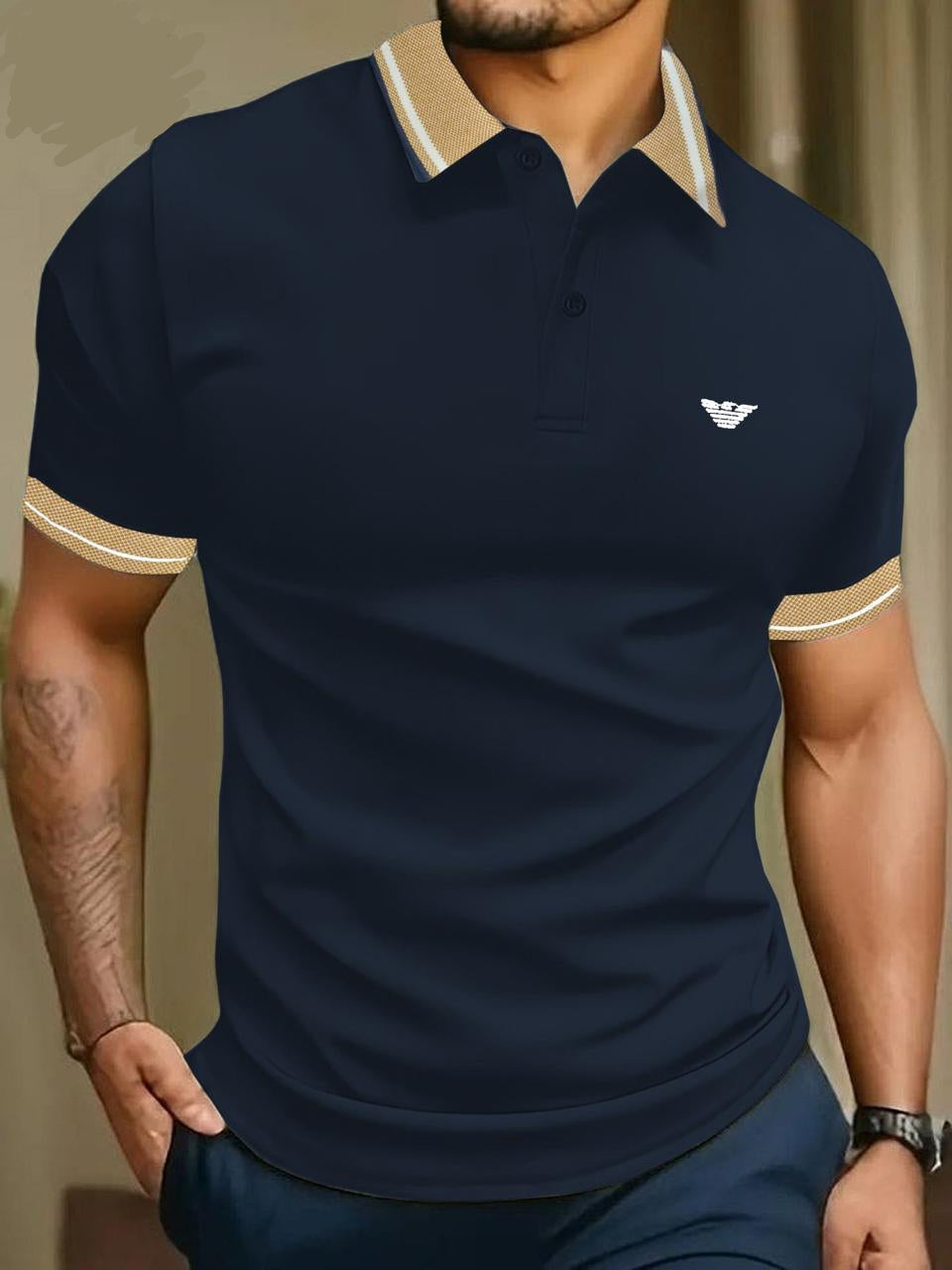 HALF-SLEEVES POLO T-SHIRT