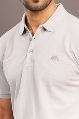 Polo Shirt - Ash Grey