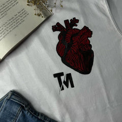 Custom Heart & Initial T-Shirt